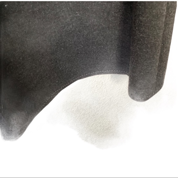 STUDIO M Charcoal Crew neck A-Line Dress Size M - Picture 7 of 8